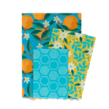 Load image into Gallery viewer, Beeswax Wrap Bundle (S, M, L)