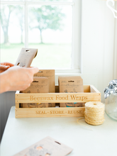 Load image into Gallery viewer, Beeswax Wrap Bundle (S, M, L)