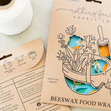 Load image into Gallery viewer, Small Beeswax Wrap Set of 2
