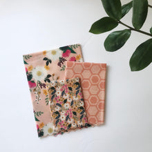 Load image into Gallery viewer, Beeswax Wrap Bundle (S, M, L)

